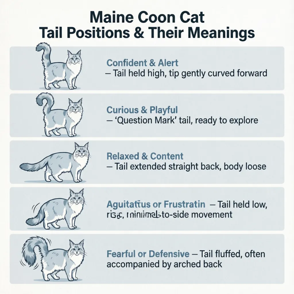 Understanding cat tail signals